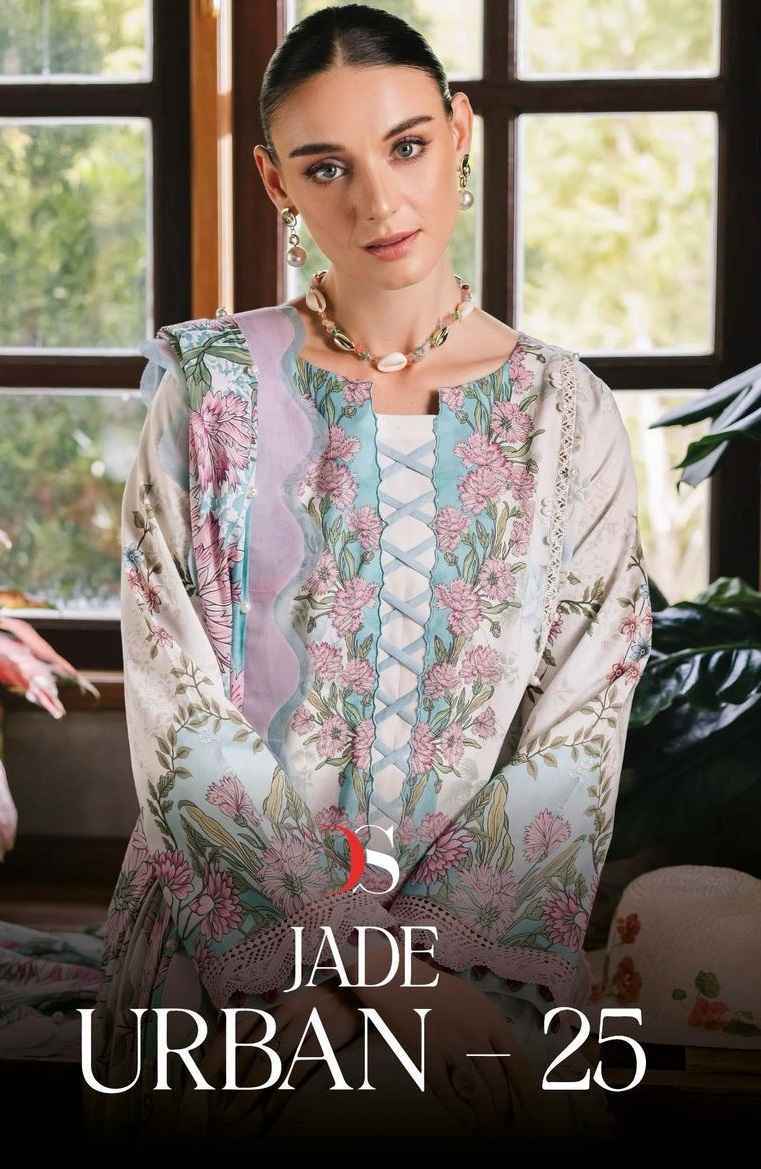 Deepsy Jade Urban Vol 25 Cotton Salwar Kameez Wholesale Price ( 8 Pcs Catalog )