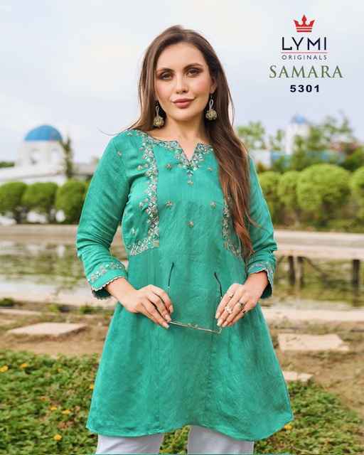 Lymi Samara Short Viscouse Kurti (6 pcs Catalogue)