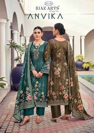 Riaz Arts Anvika Cotton Dress Material - Wholesale Market Surat (4 pcs Catalogue)