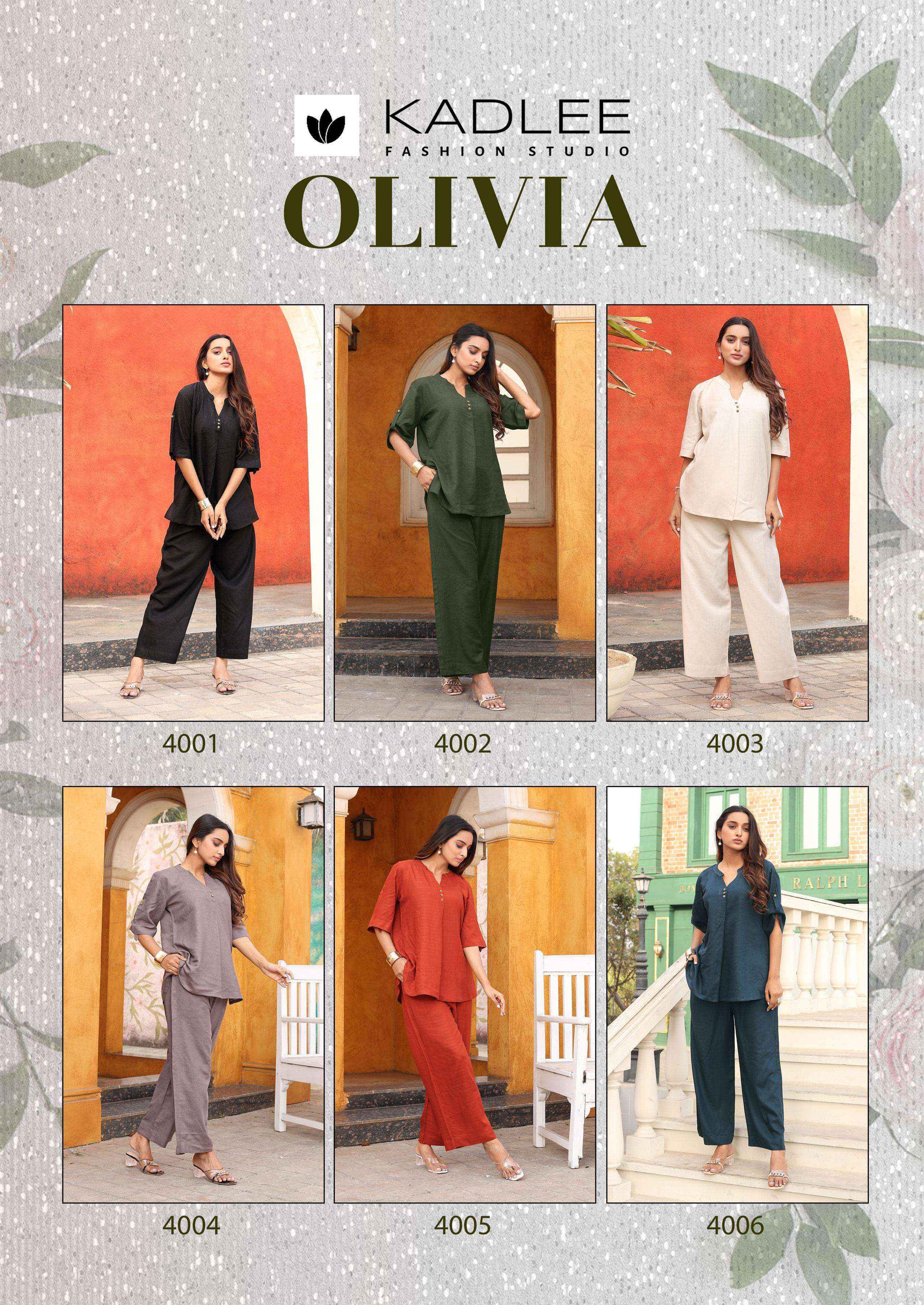 Kadlee Olivia Rayon Co Ord Set Wholesale Price (  6 pcs Catalogue )