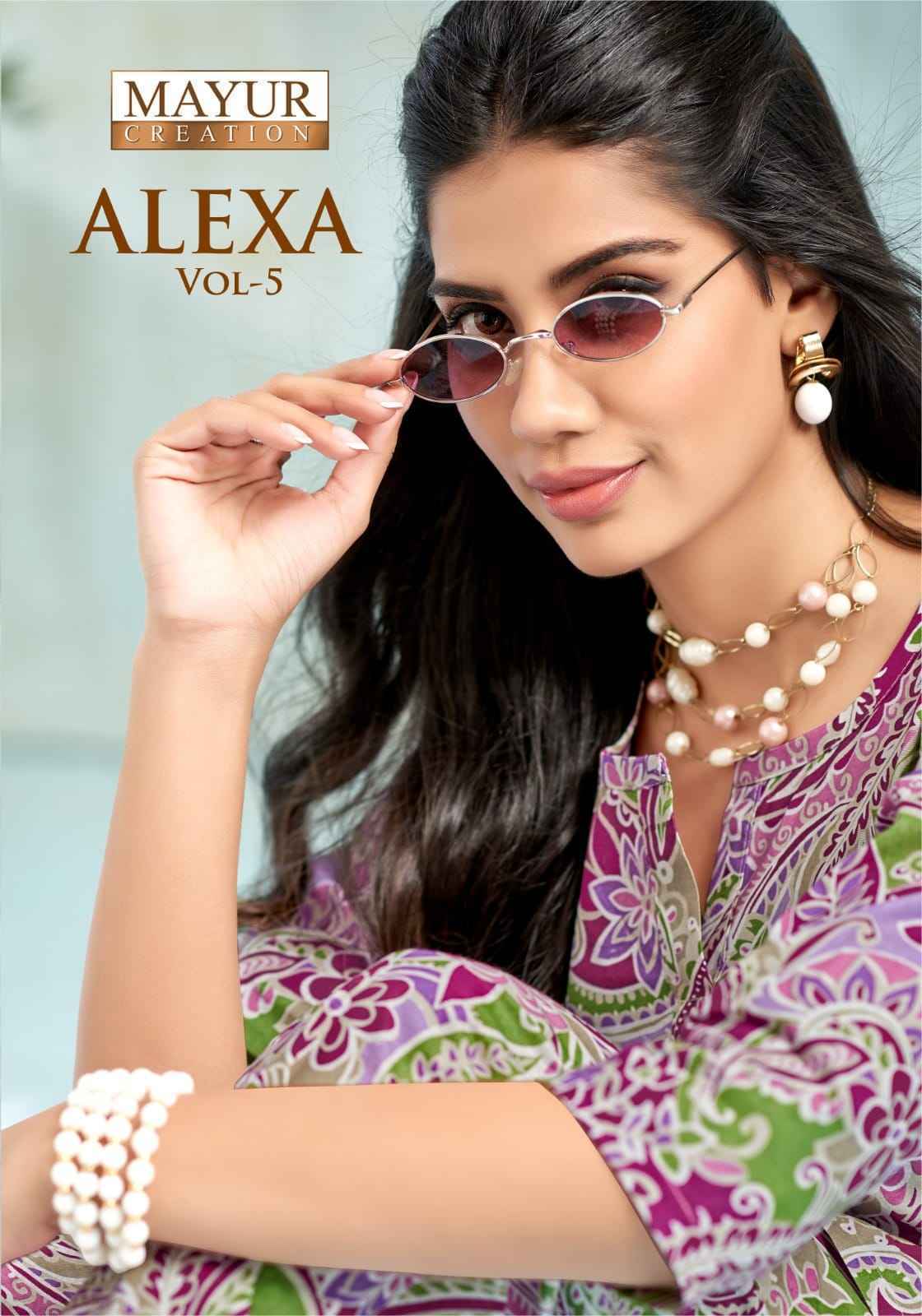 Mayur Creation Alexa Vol 5 Cotton Cord Set Wholesale Price ( 10 Pcs Catalog )