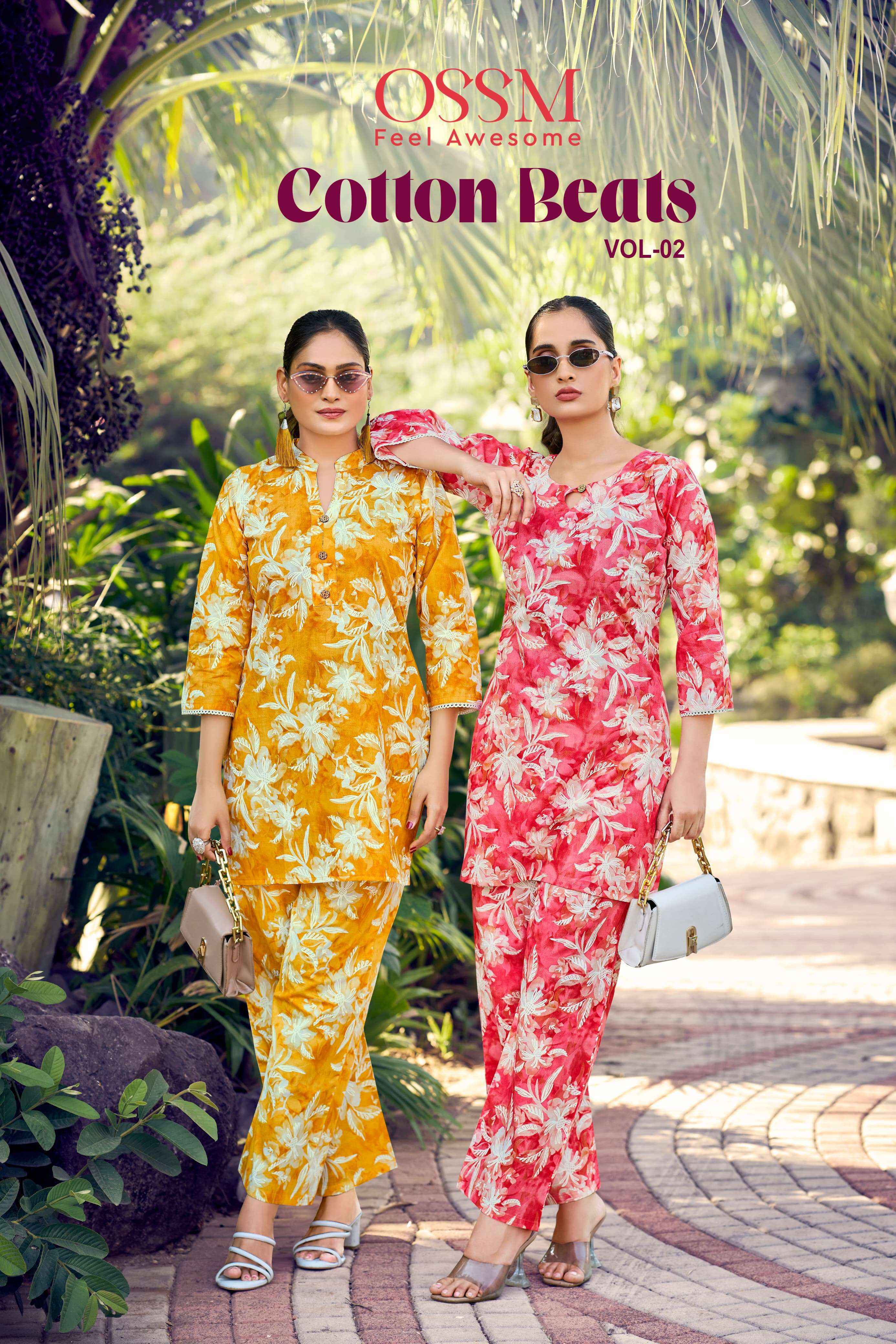 Ossm Cotton Beats Vol 2 Cotton Co ord Set Wholesale Price ( 6 Pcs Catalog )