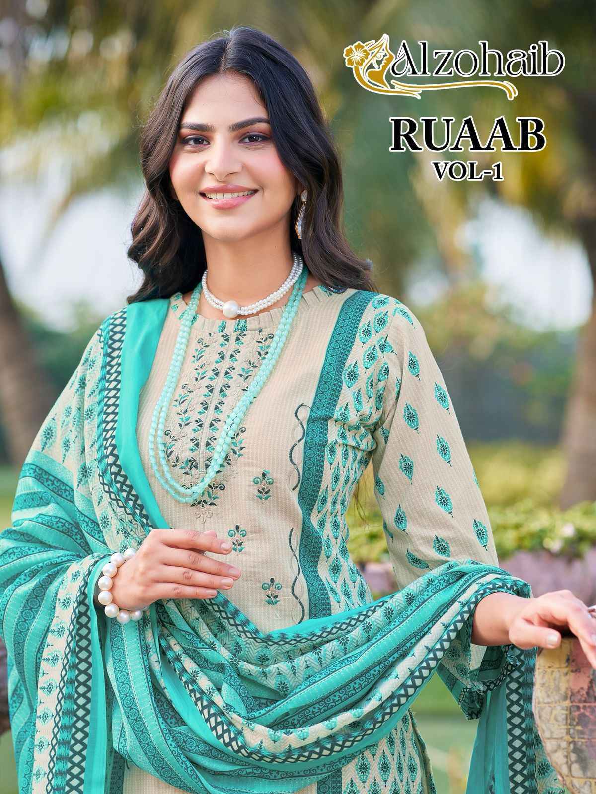 Al zohaib Ruaab Vol 1 Cotton Dress Material - Surat Market Wholesale ( 6 pcs Catalogue )