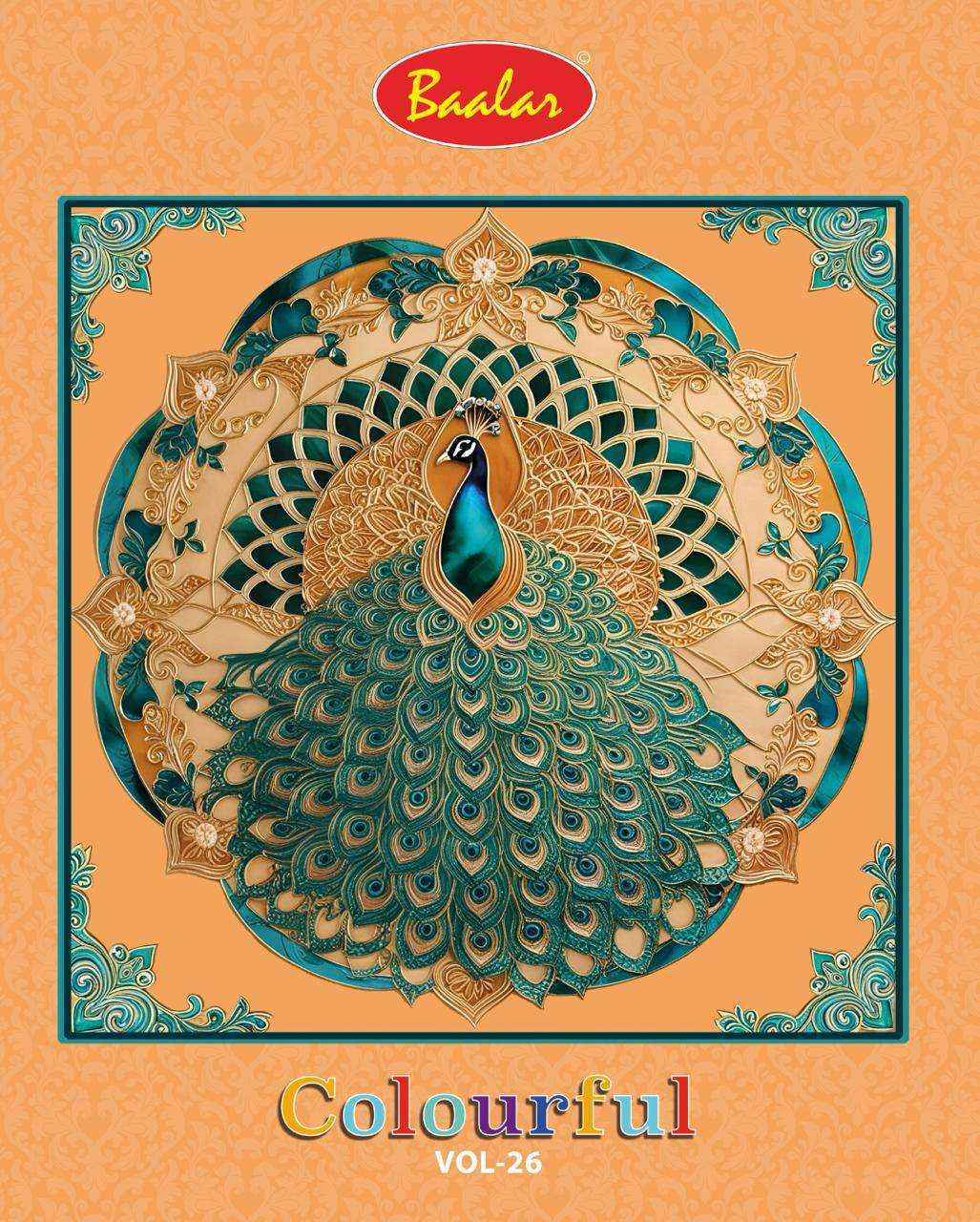 Baalar Colourful Vol 26 Cotton Dress Material New Catalog ( 36 pcs Catalogue )