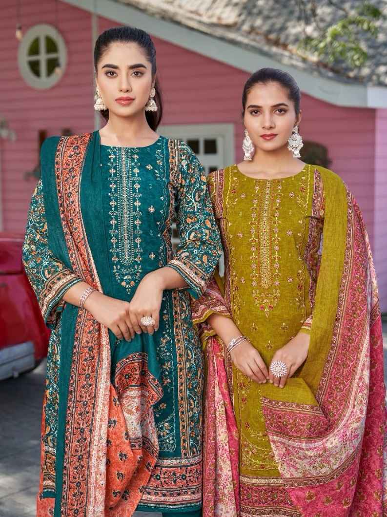 Pakiza Prints Firdaus Vol 59 Lawn Salwar Kameez Wholesale Rate ( 10 Pcs Catalog )