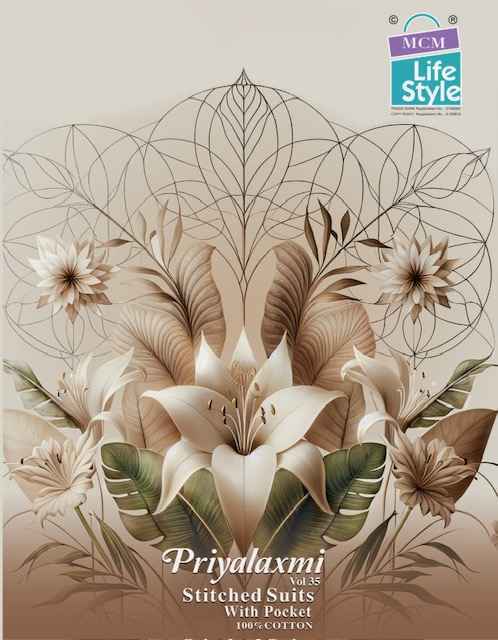MCM Lifestyle Priyalaxmi Vol 35 Cotton Salwar Kameez Wholesale Rate ( 20 Pcs Catalog )