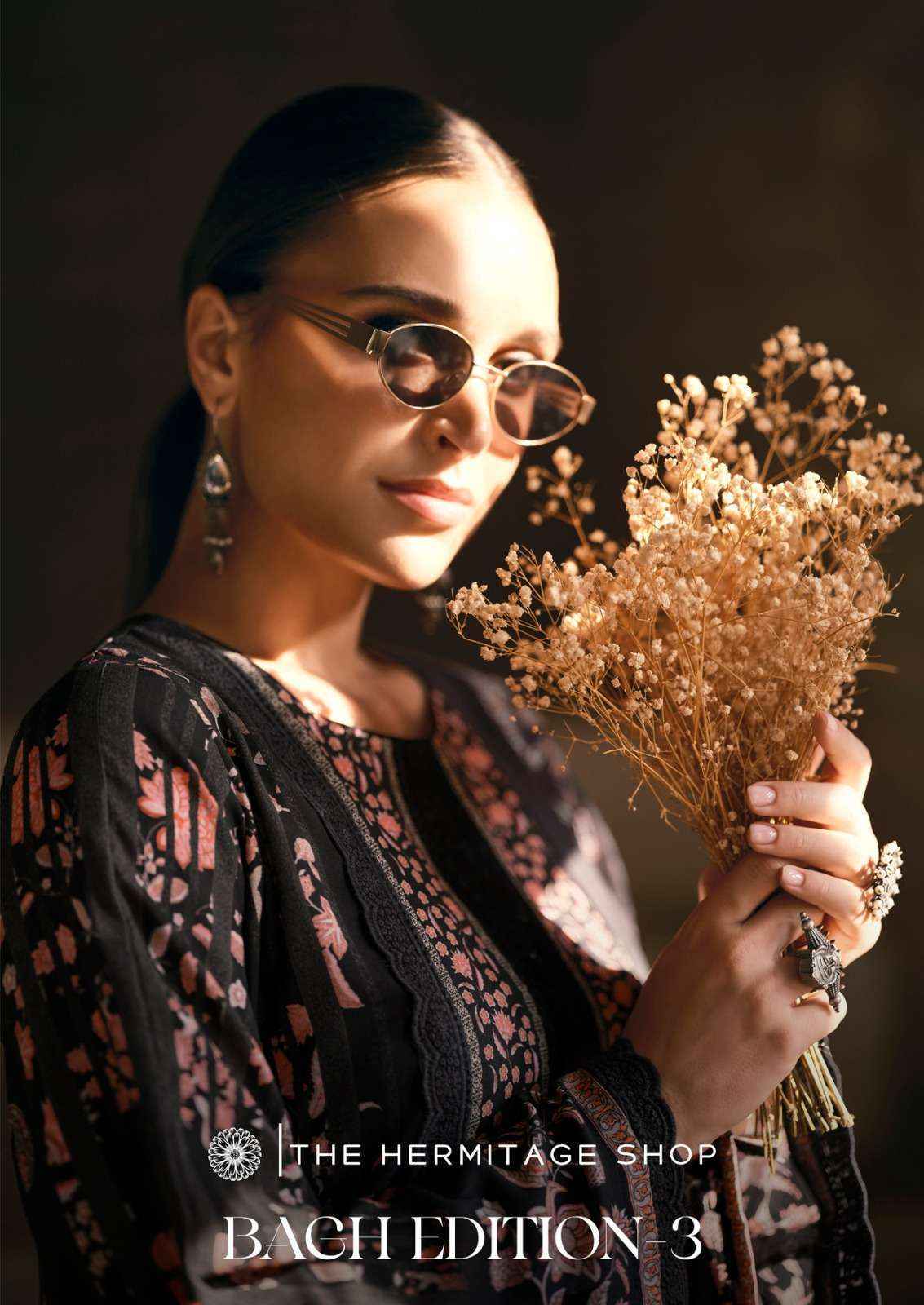 The Hermitage Shop Bagh Edition 3 Lawn Cotton Salwar Kameez Wholesale Rate ( 6 Pcs Catalog )