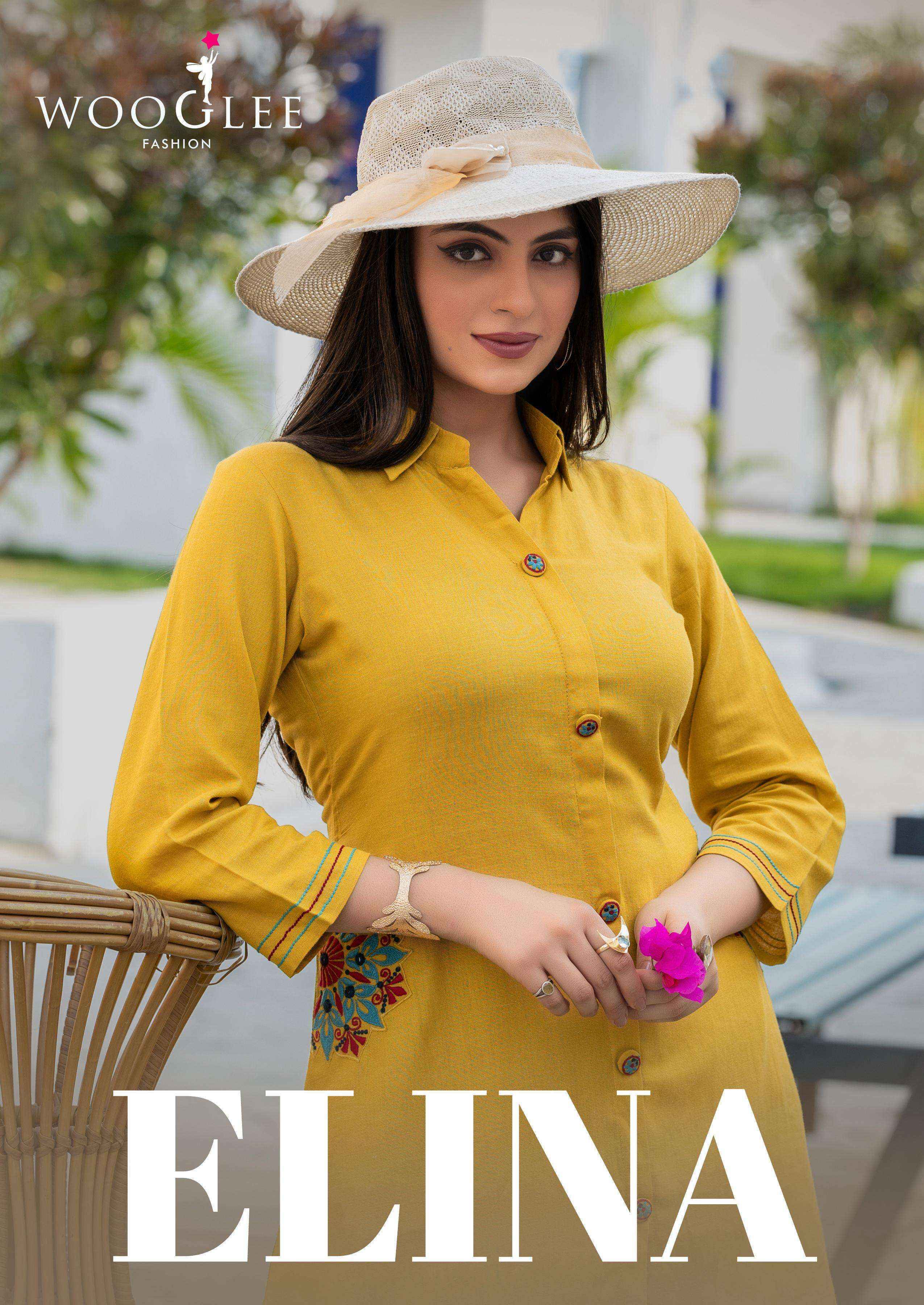 Woodee Elina Cotton Top With Bottom Wholesale Rate ( 4 Pcs Catalog )
