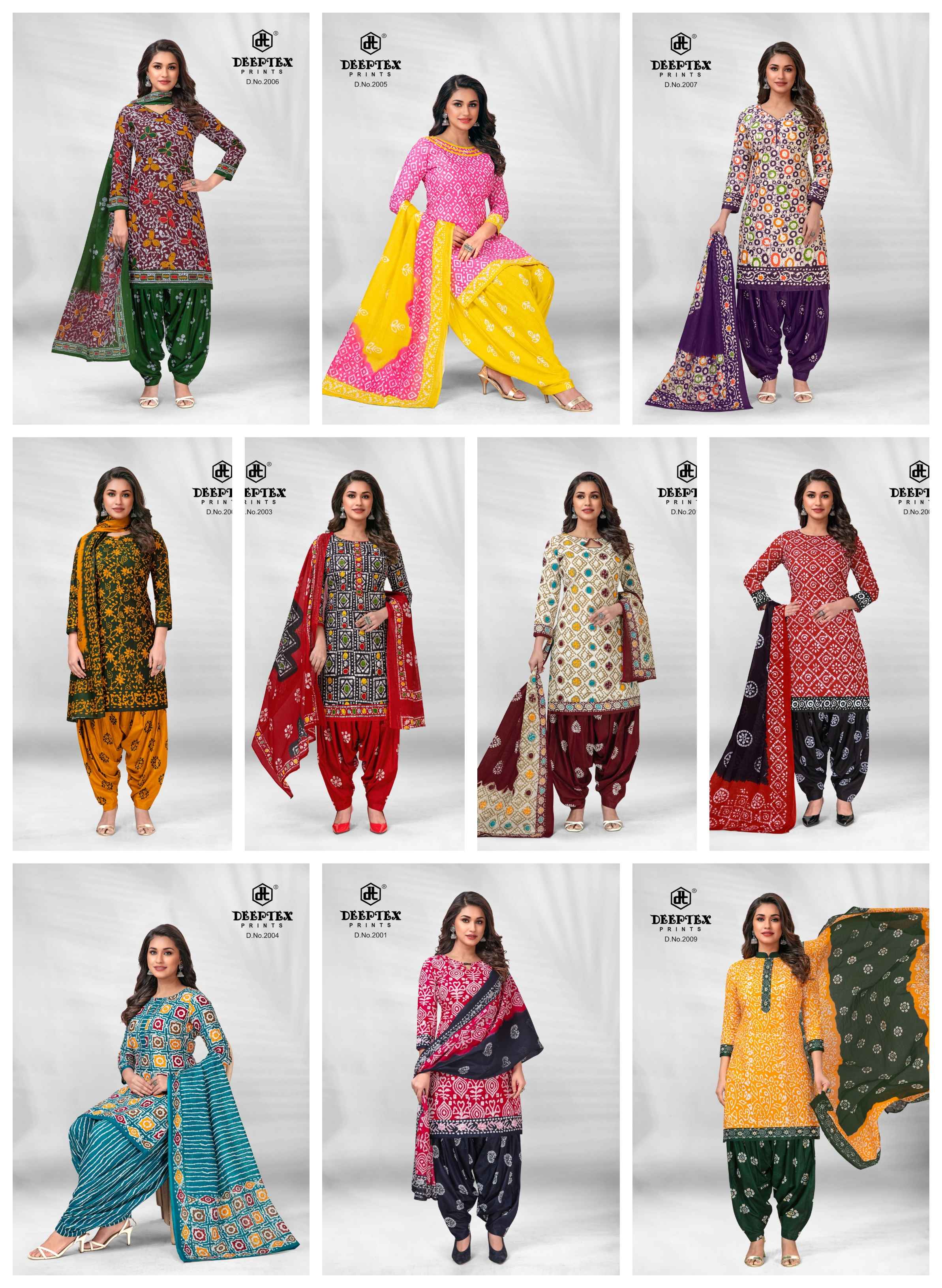 DEEPTEX MISS INDIA VOL 56 COTTON LADIES PRINTED SUITS AT AFFORDABLE PRICES  - textiledeal.in