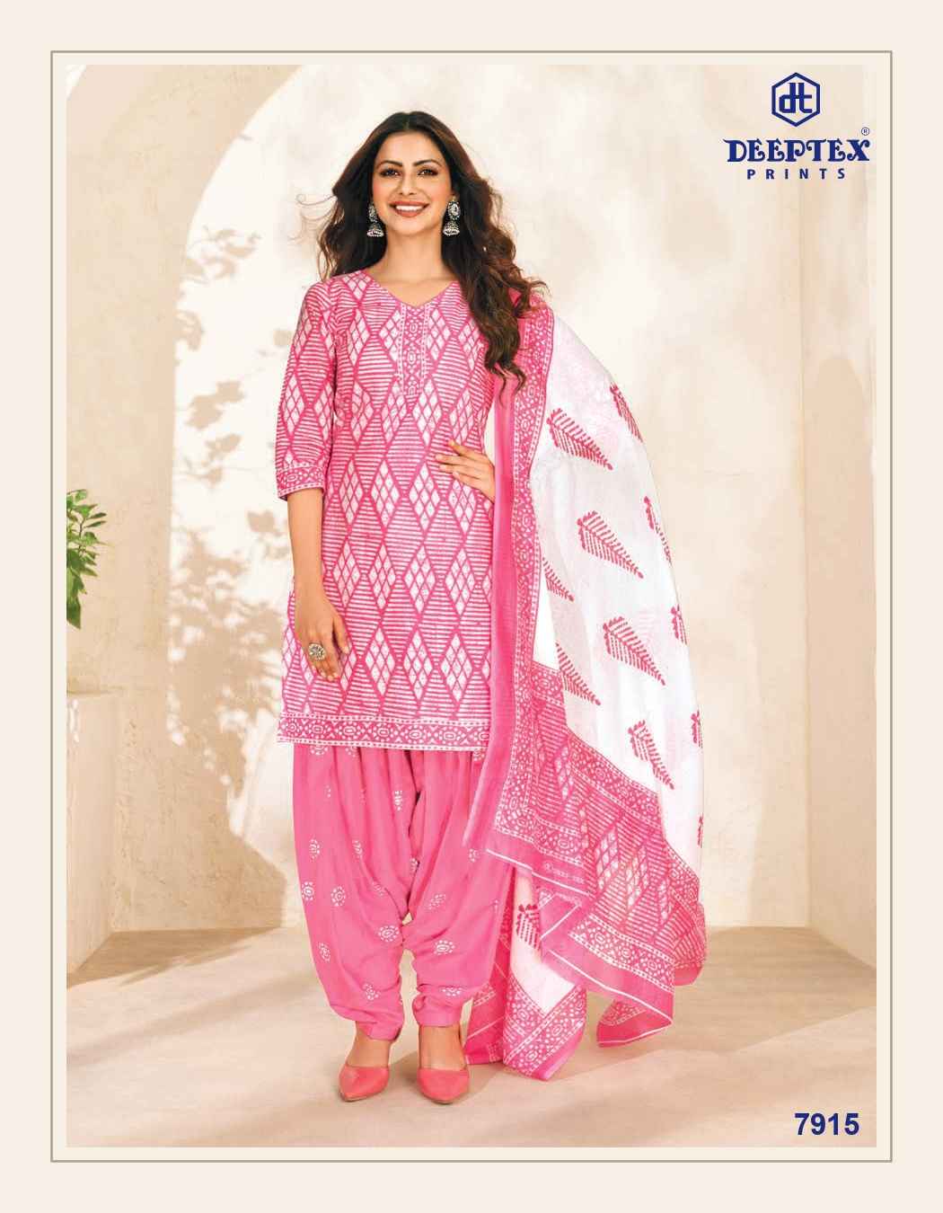 DEEPTEX PRINTS MISS INDIA VOL 79 PRINTED COTTON SALWAR SUITS WHOLESALER SURAT