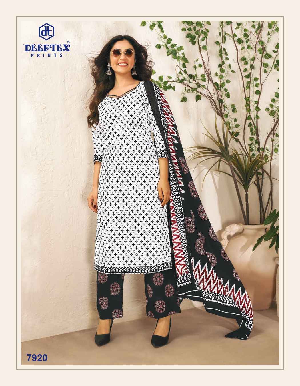 DEEPTEX PRINTS MISS INDIA VOL 79 PRINTED COTTON SALWAR SUITS WHOLESALER SURAT