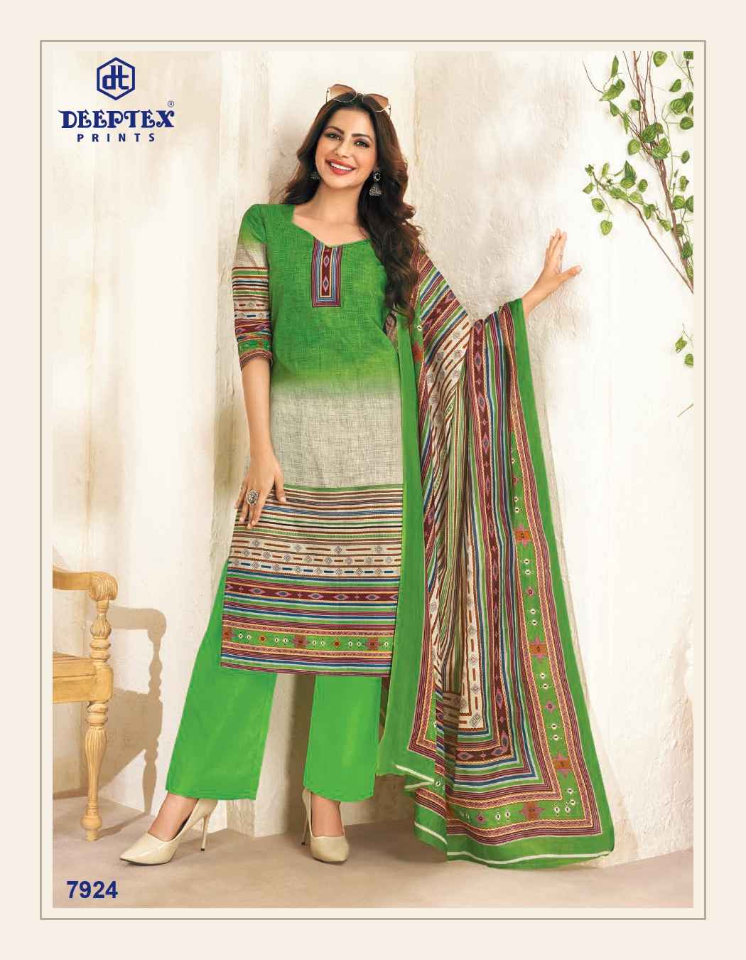DEEPTEX PRINTS MISS INDIA VOL 79 PRINTED COTTON SALWAR SUITS WHOLESALER SURAT