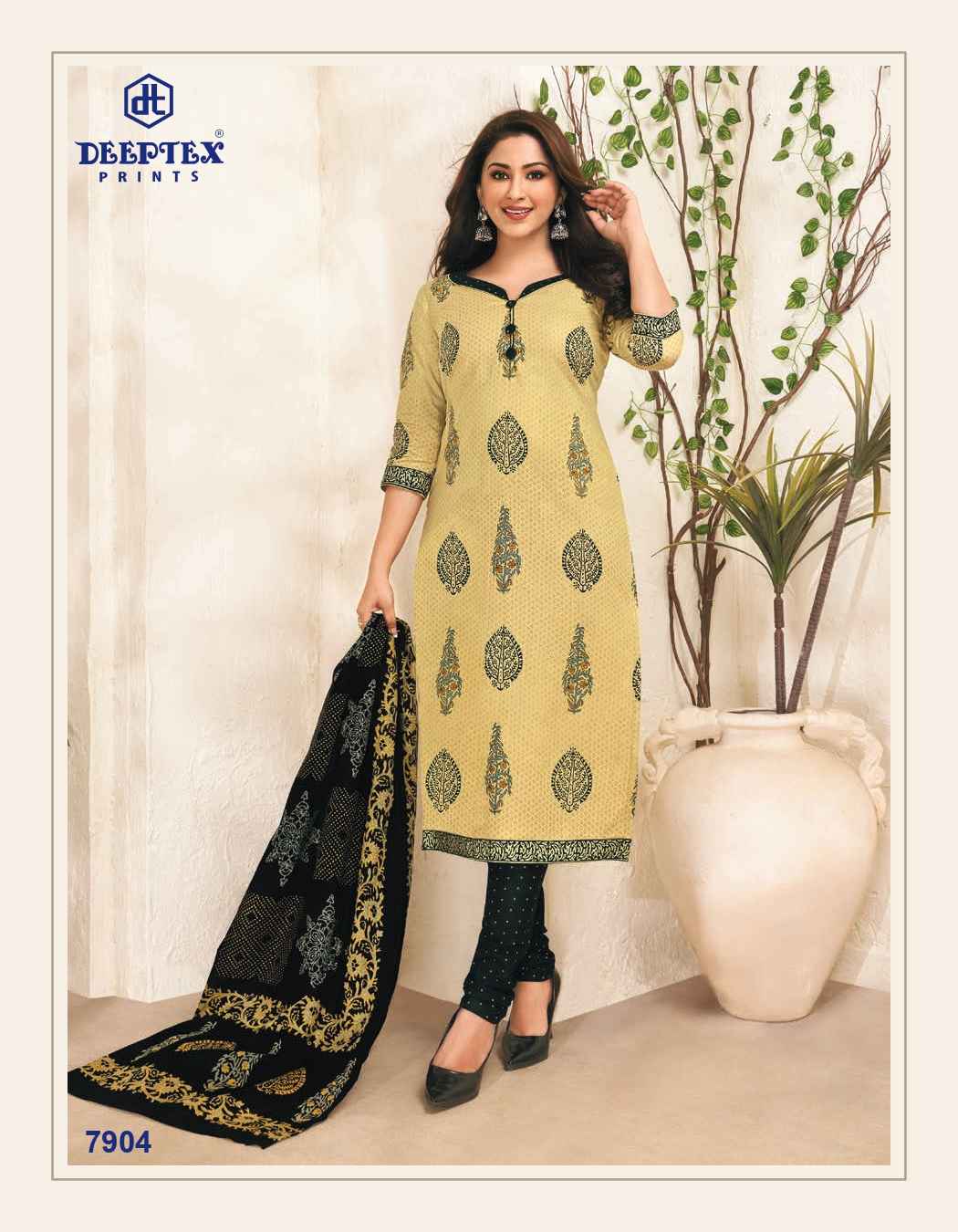 DEEPTEX PRINTS MISS INDIA VOL 79 PRINTED COTTON SALWAR SUITS WHOLESALER SURAT