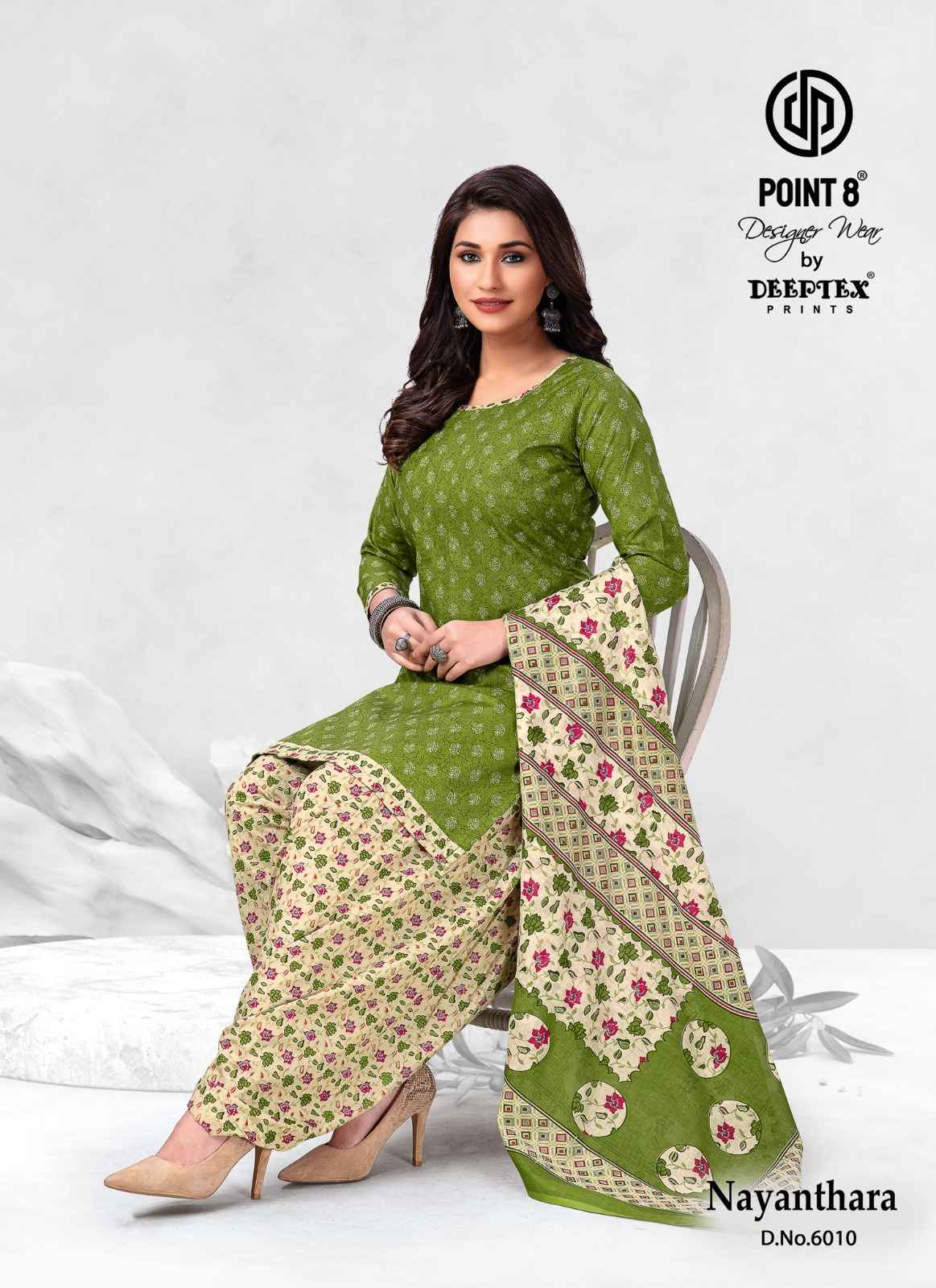  DEEPTEX PRINTS NAYANTHARA VOL 6 COTTON READY MADE PATIYALA SUITS WHOLESALER SURAT