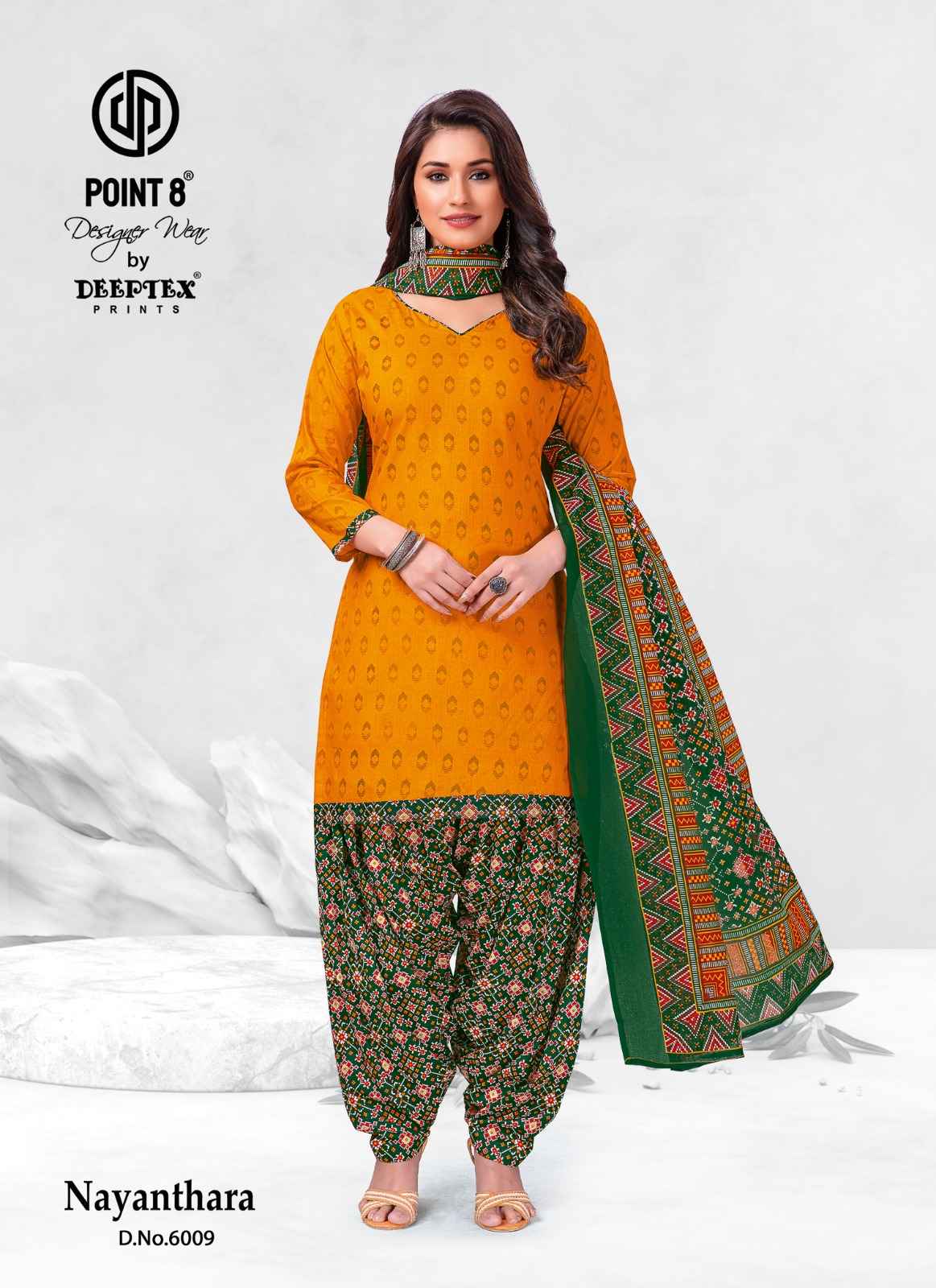  DEEPTEX PRINTS NAYANTHARA VOL 6 COTTON READY MADE PATIYALA SUITS WHOLESALER SURAT