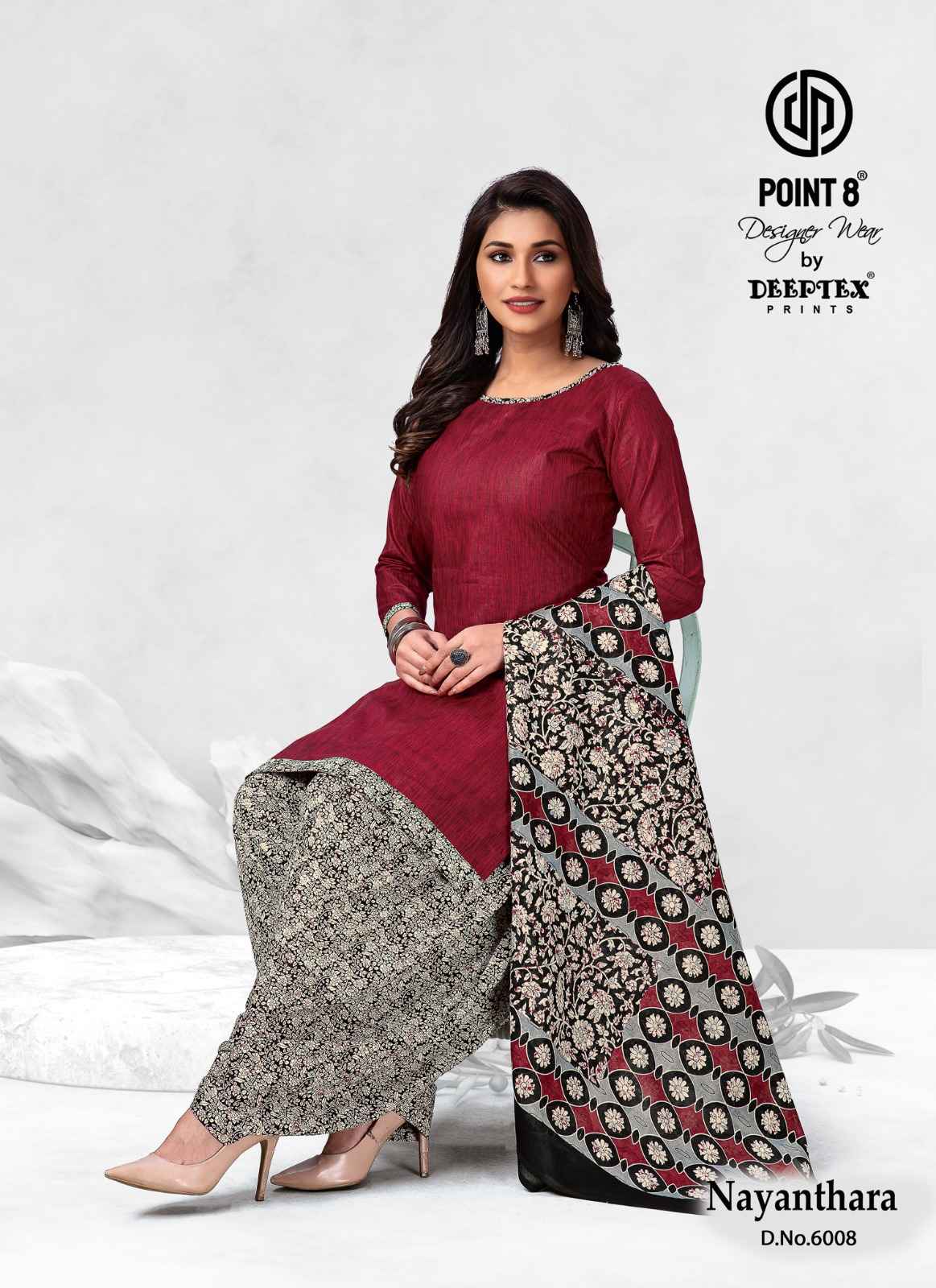 DEEPTEX PRINTS NAYANTHARA VOL 6 COTTON READY MADE PATIYALA SUITS WHOLESALER SURAT