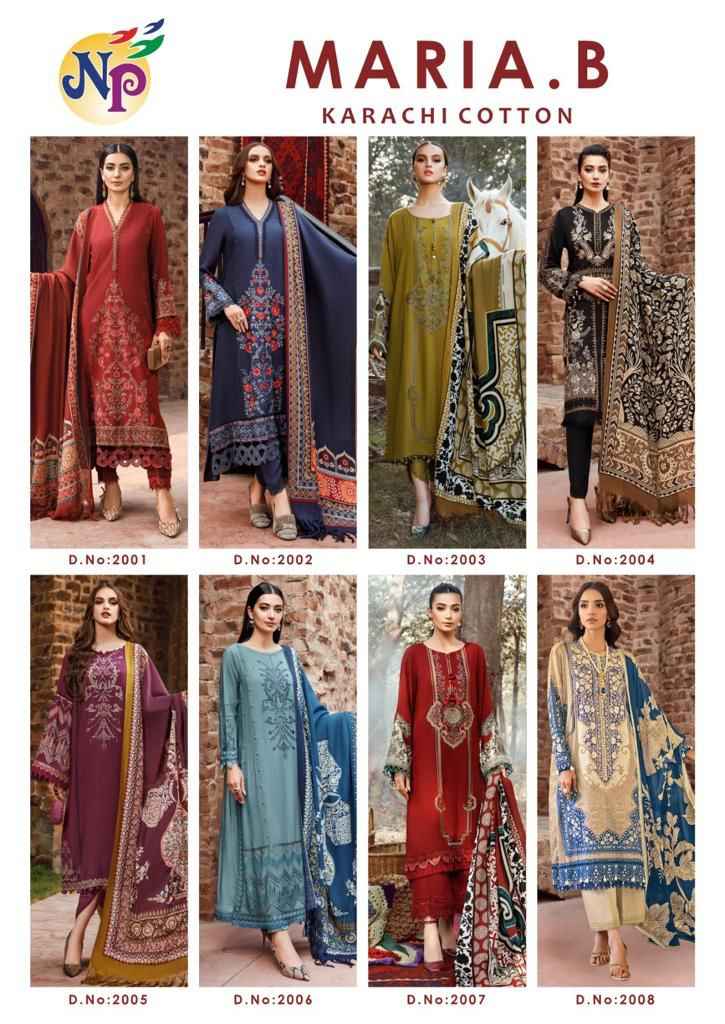 NAND GOPAL MARIA B VOL 2 COTTON KARACHI PRINT SALWAR SUITS WHOLESALER SURAT