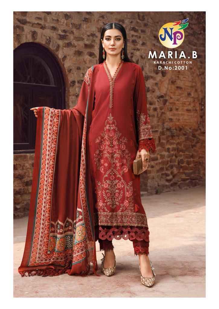 NAND GOPAL MARIA B VOL 2 COTTON KARACHI PRINT SALWAR SUITS WHOLESALER SURAT