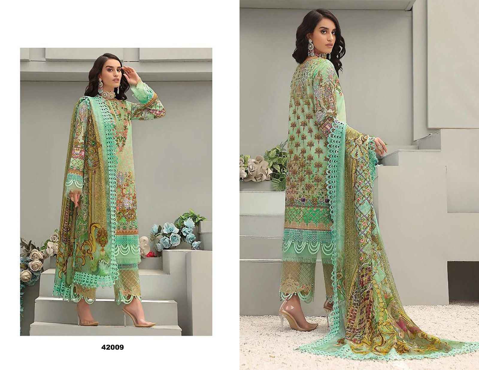 APANA COTTON RAZIA SULTAN VOL 42 COTTON PAKISTANI  SALWAR SUITS