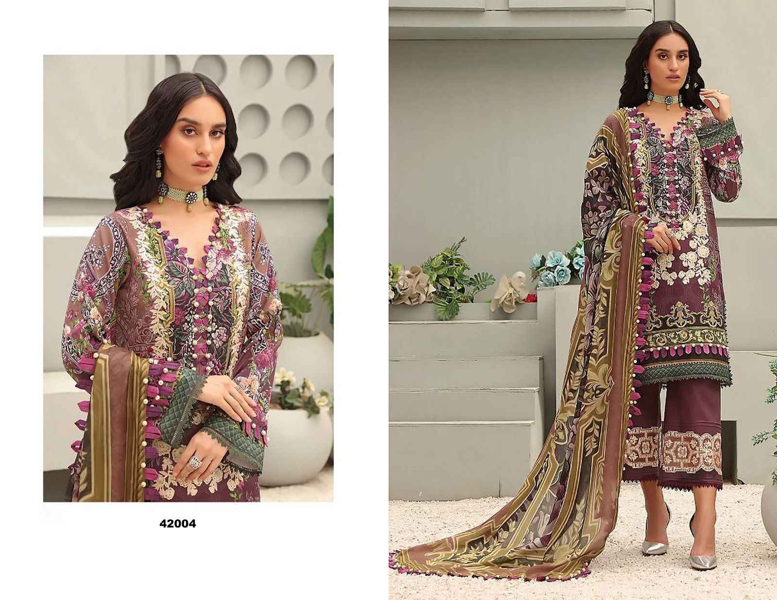 APANA COTTON RAZIA SULTAN VOL 42 COTTON PAKISTANI  SALWAR SUITS