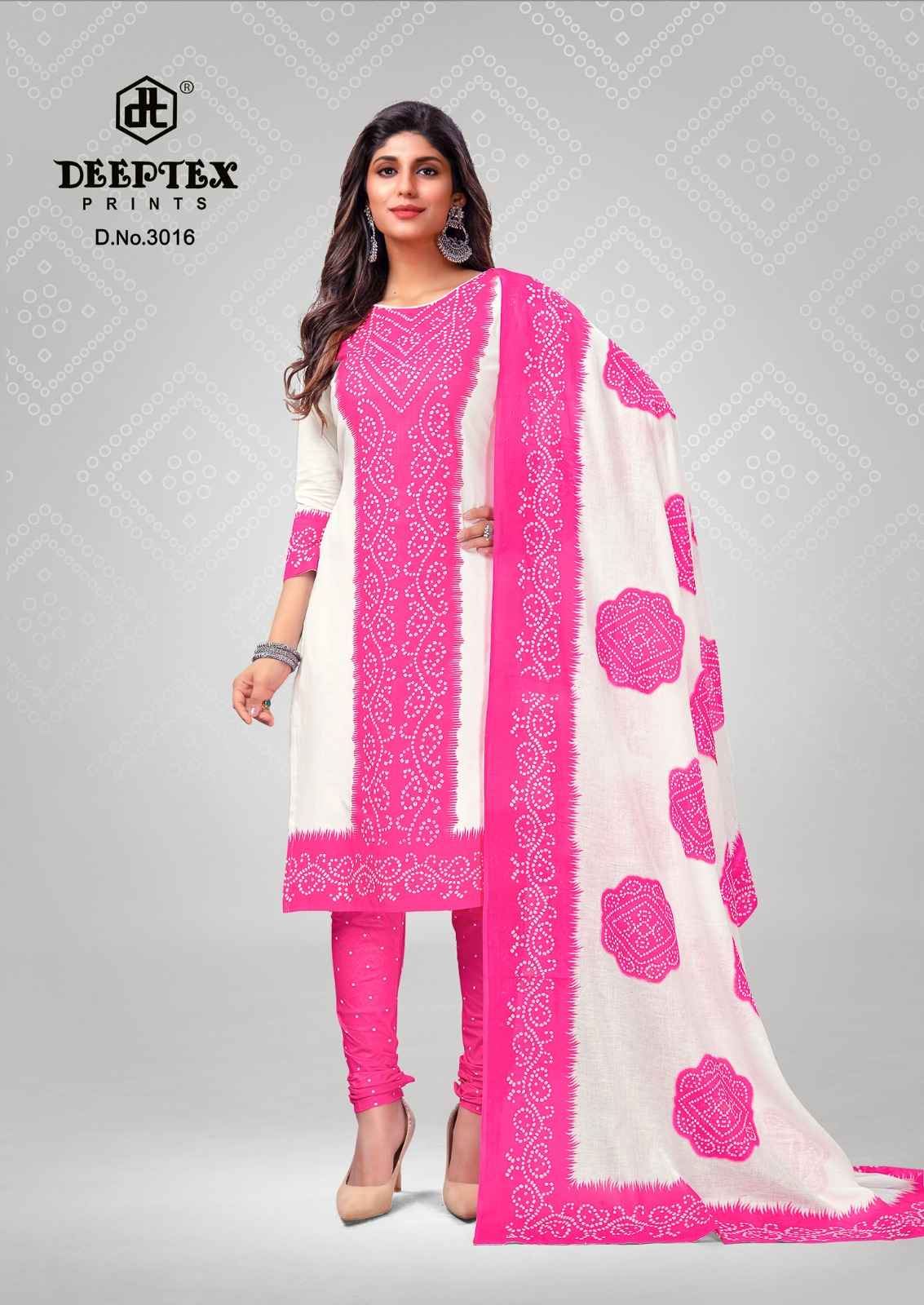 DEEPTEX PRINTS CLASSIC CHUNARIS VOL-26 DRESS MATERIAL