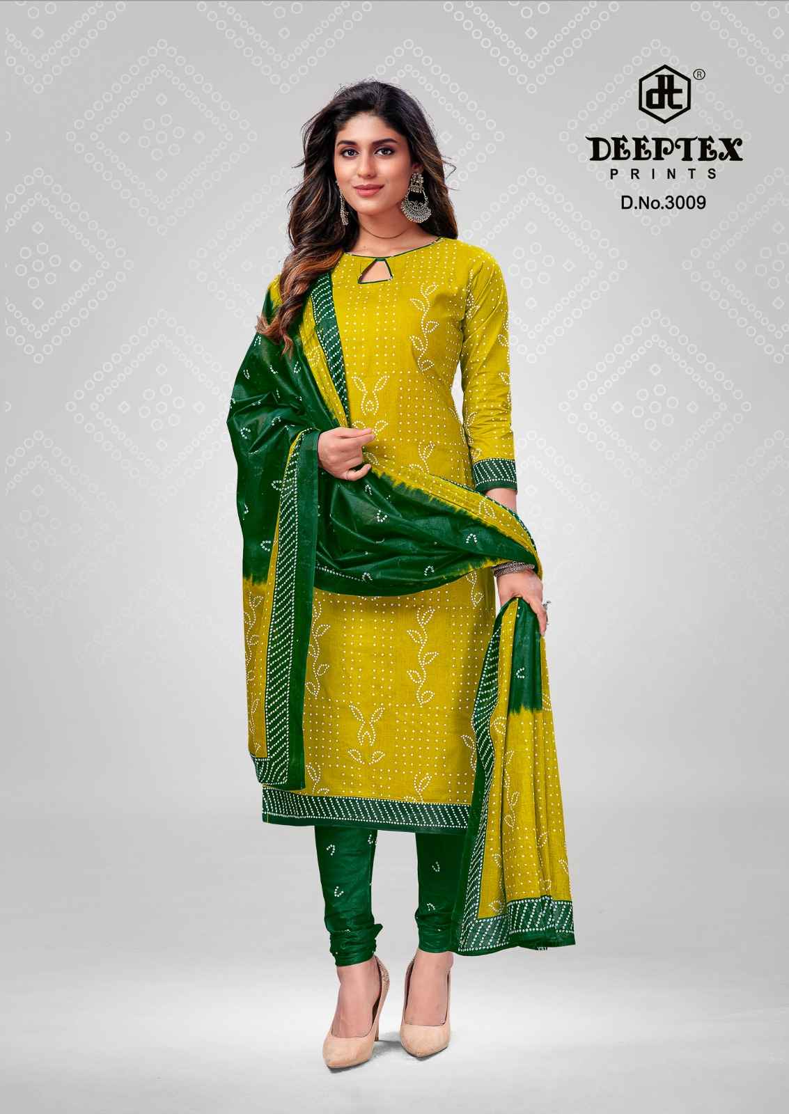 DEEPTEX PRINTS CLASSIC CHUNARIS VOL-26 DRESS MATERIAL