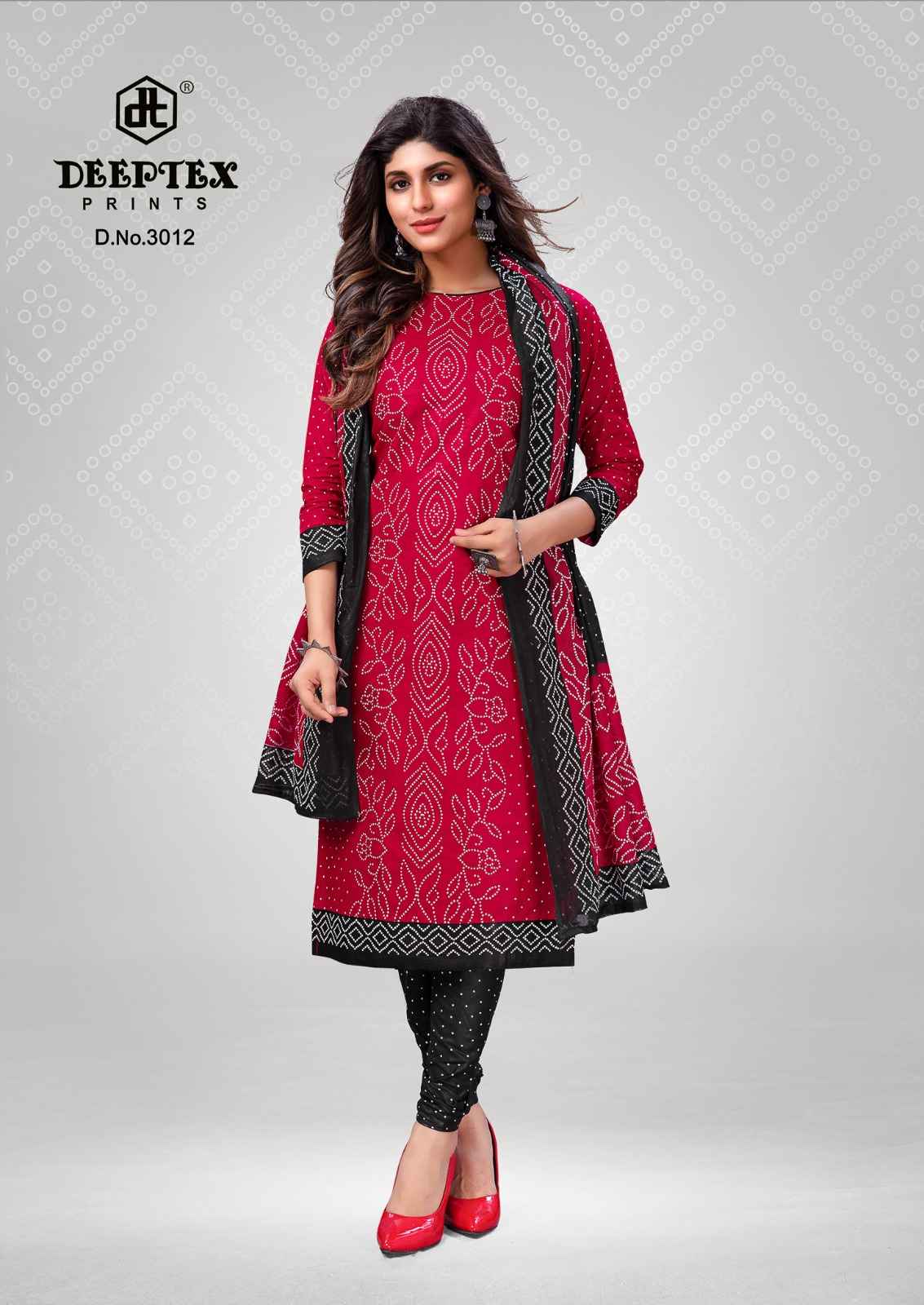 DEEPTEX PRINTS CLASSIC CHUNARIS VOL-26 DRESS MATERIAL