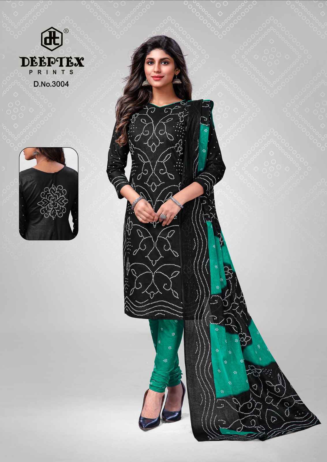 DEEPTEX PRINTS CLASSIC CHUNARIS VOL-26 DRESS MATERIAL