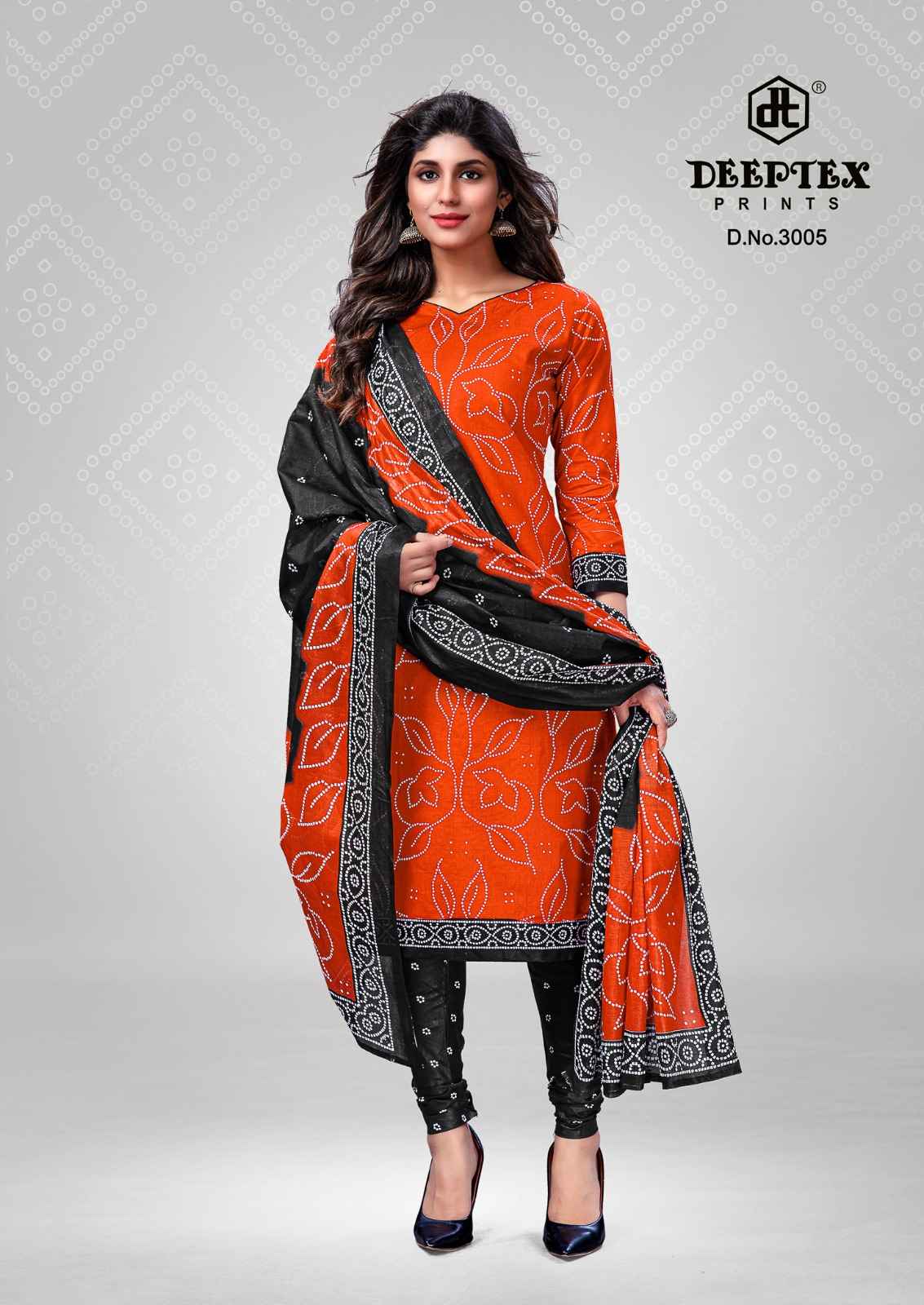 DEEPTEX PRINTS CLASSIC CHUNARIS VOL-26 DRESS MATERIAL