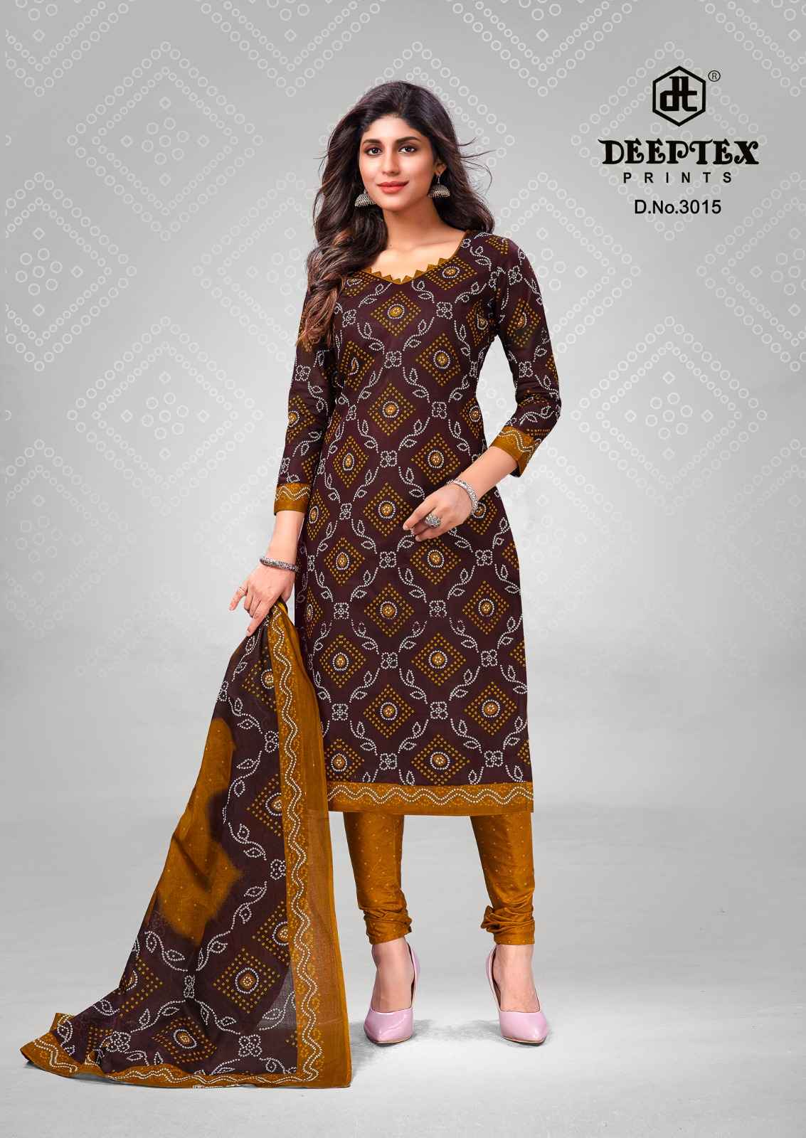 DEEPTEX PRINTS CLASSIC CHUNARIS VOL-26 DRESS MATERIAL