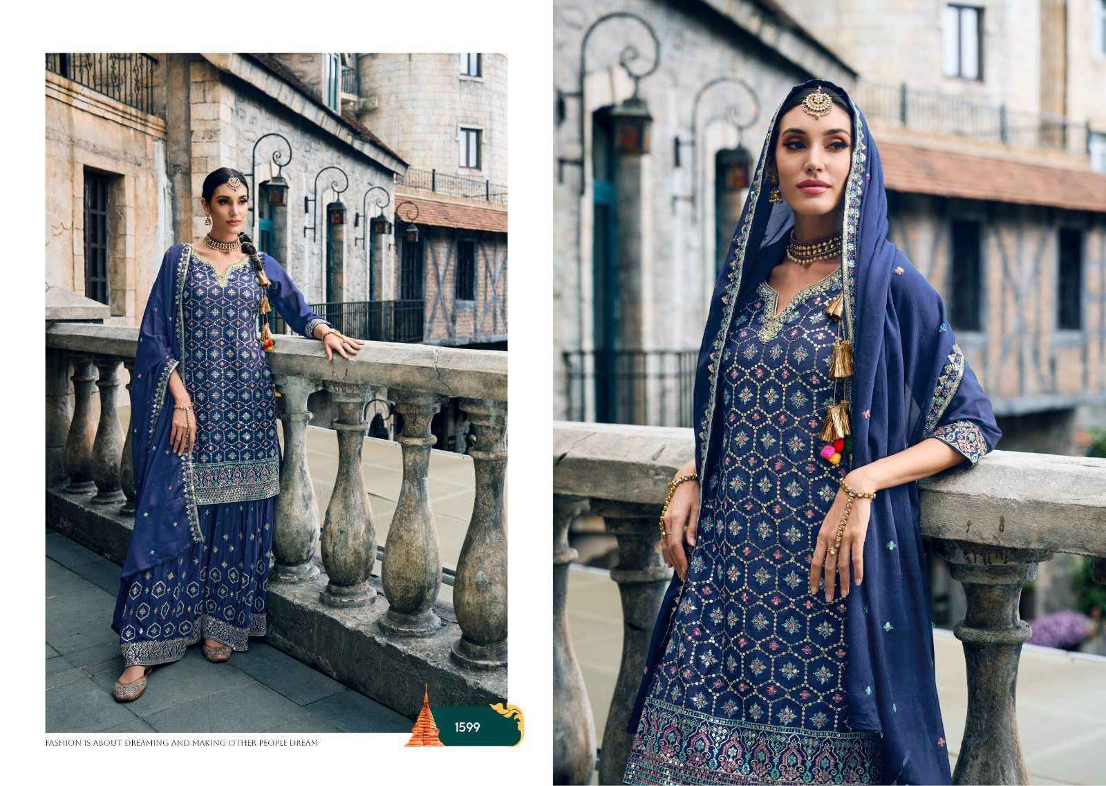 EBA Lifestyle Mehak Readymade Foux Georgette Dress 4 pcs Catalogue