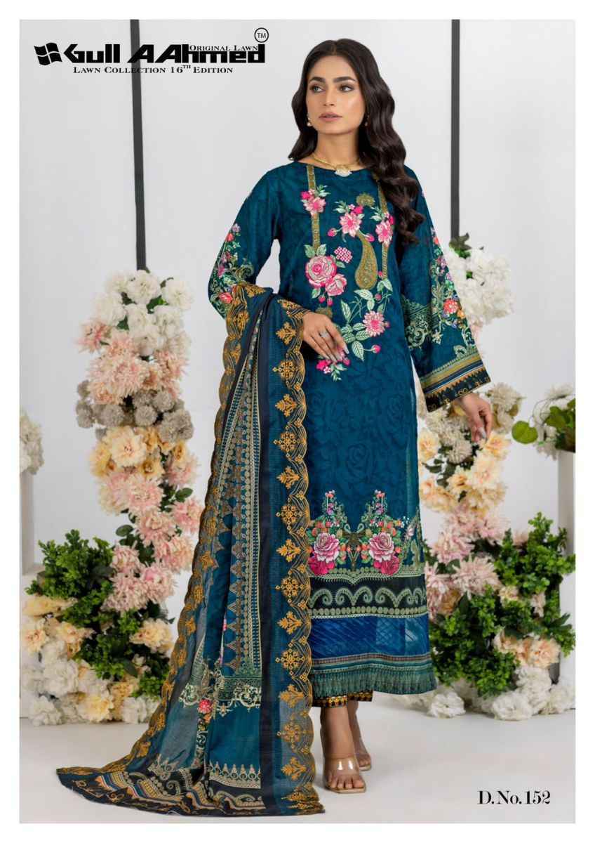 Gull Aahmed Lawn Collection Vol-16 Lawn Dress Material 6 pcs Catalogue