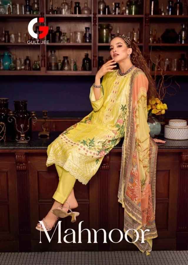 Gull Jee Mahnoor Viscose Velvet Dress Material 6 pcs Catalogue