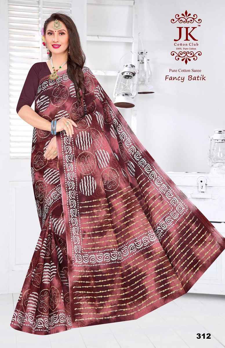 JK Batik Vol 3 Cotton Saree 12 pcs Catalogue