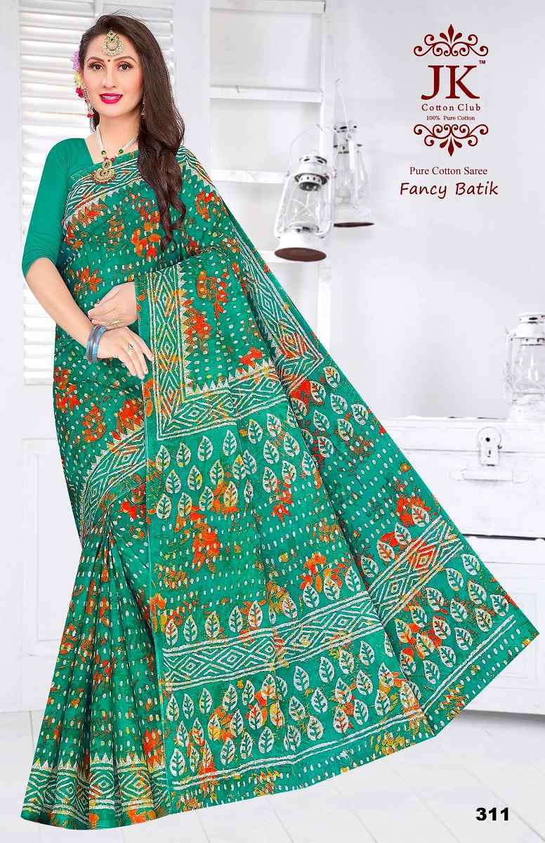 JK Batik Vol 3 Cotton Saree 12 pcs Catalogue