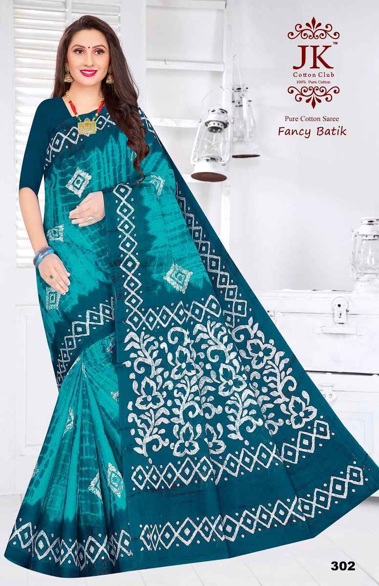 JK Batik Vol 3 Cotton Saree 12 pcs Catalogue