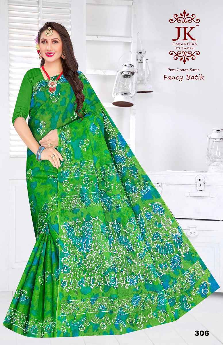 JK Batik Vol 3 Cotton Saree 12 pcs Catalogue