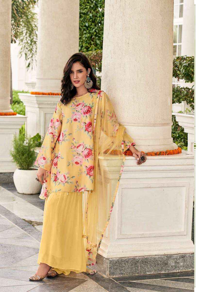 Kailee Fashion Vogue Readymade Cotton Dress 4 pcs Catalogue