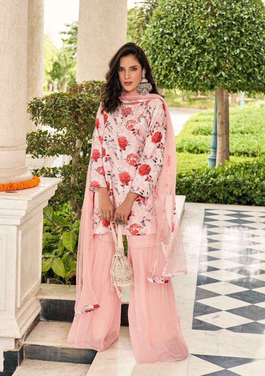 Kailee Fashion Vogue Readymade Cotton Dress 4 pcs Catalogue