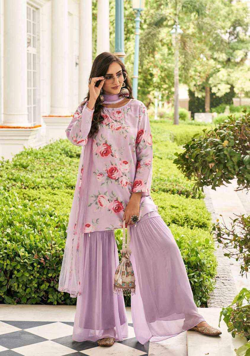 Kailee Fashion Vogue Readymade Cotton Dress 4 pcs Catalogue