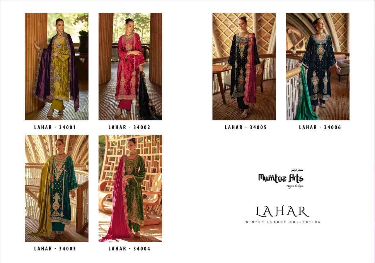 Mumtaz Arts Lahar Velvet Dress Material Wholesale Online Shopping