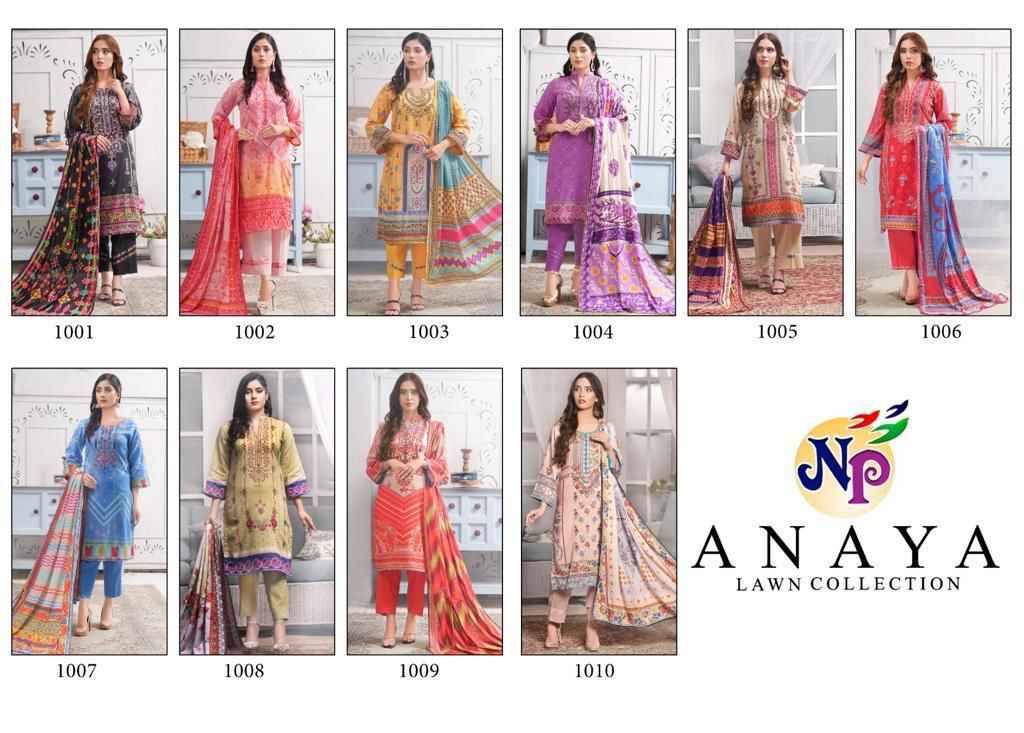 NAND GOPAL ANAYA LAWN COTTON DESIGNER PRINTED SALWAR SUITS