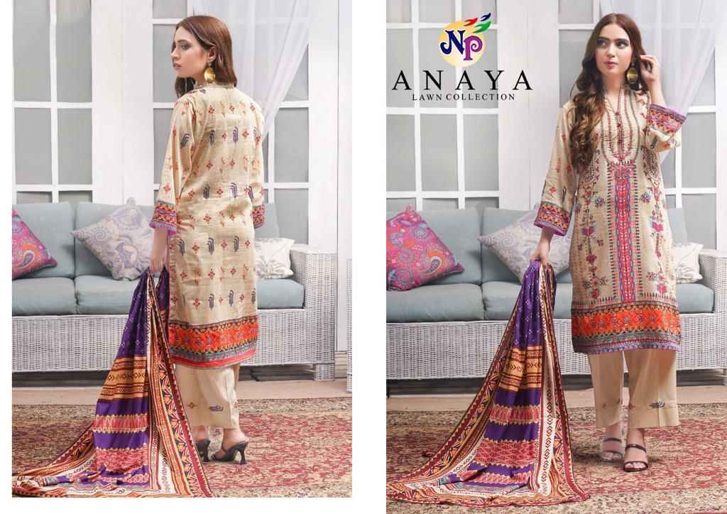 NAND GOPAL ANAYA LAWN COTTON DESIGNER PRINTED SALWAR SUITS