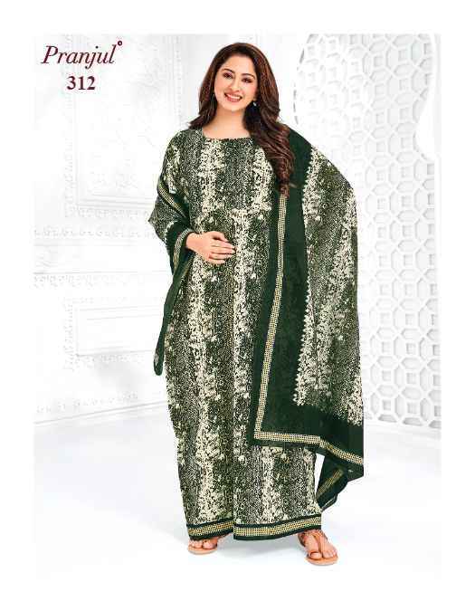 Pranjul Pragati Nighties With Dupatta Vol-5 Cotton Nighties 24 pcs Catalogue