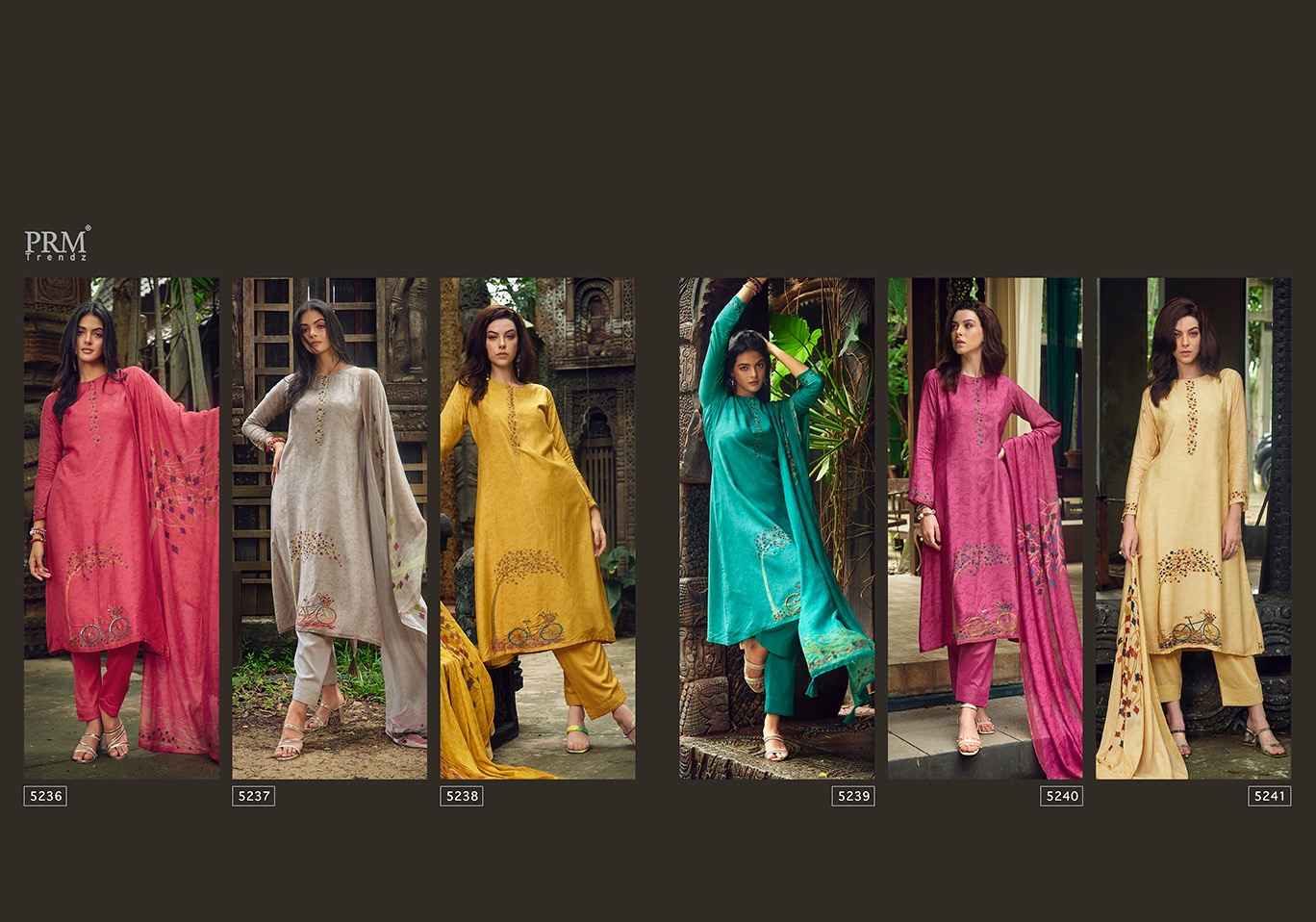 PRM TRENDZ AAGHOSH MUSLIN SALWAR SUITS CATALOGUE WITH PRICE