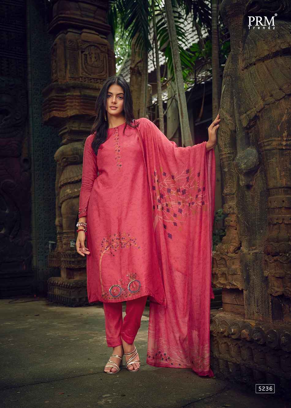 PRM TRENDZ AAGHOSH MUSLIN SALWAR SUITS CATALOGUE WITH PRICE