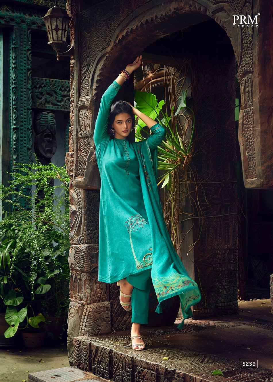 PRM TRENDZ AAGHOSH MUSLIN SALWAR SUITS CATALOGUE WITH PRICE