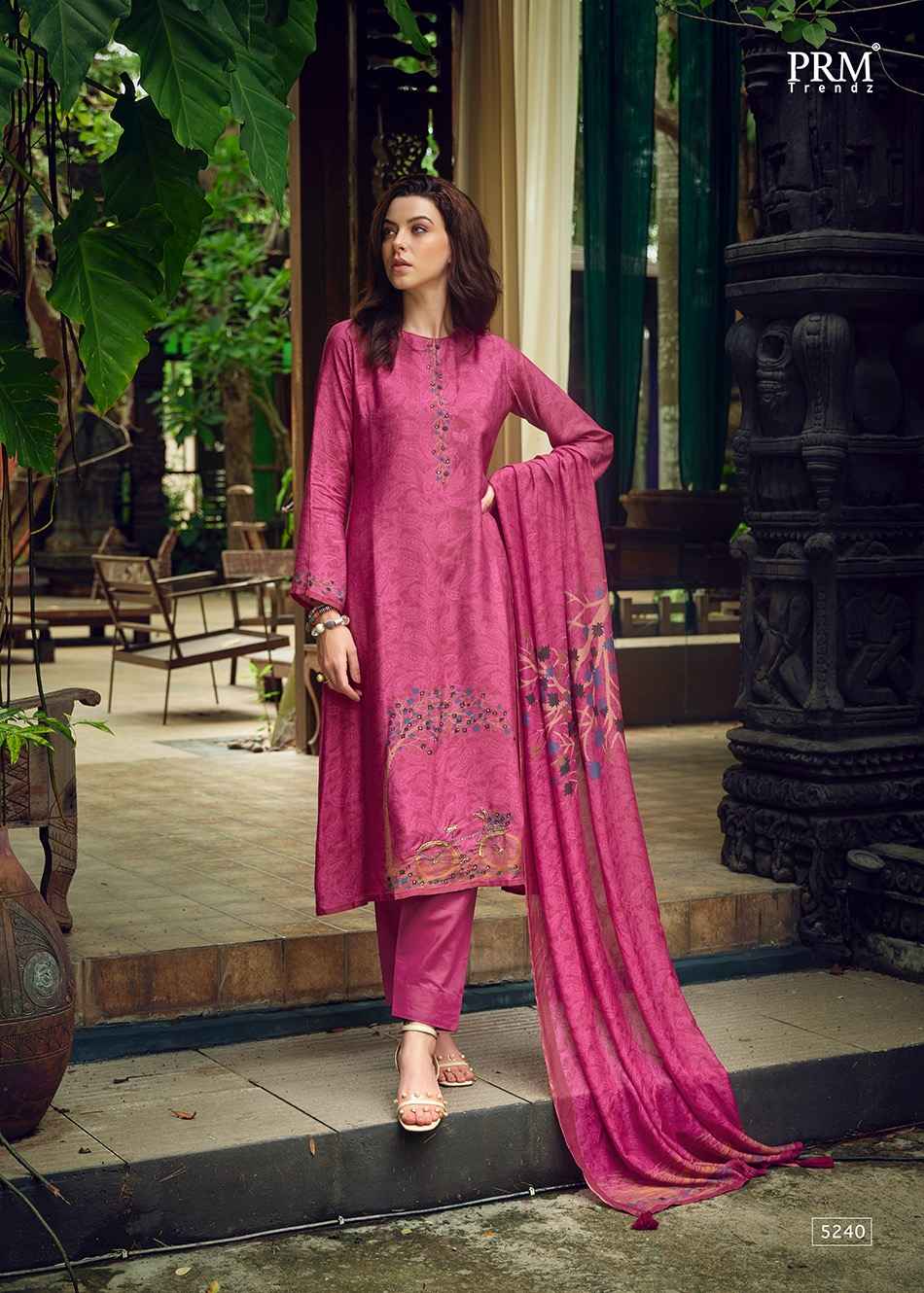PRM TRENDZ AAGHOSH MUSLIN SALWAR SUITS CATALOGUE WITH PRICE