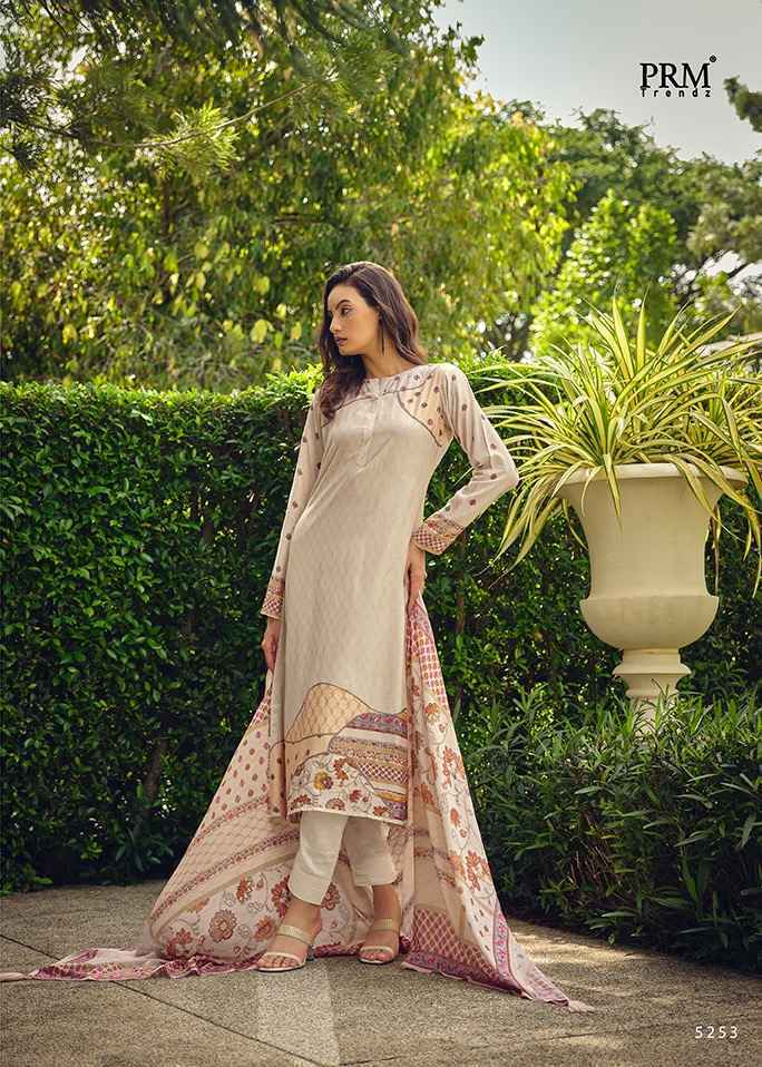 PRM Trendz Anjum Muslin Dress Material 8 pcs Catalogue Wholesale Online Price
