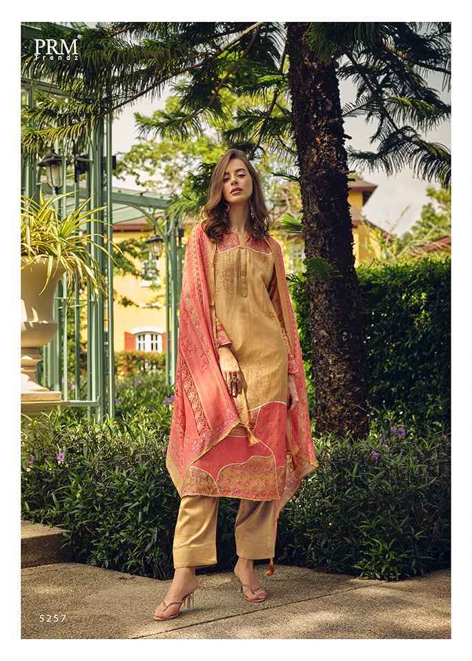 PRM Trendz Anjum Muslin Dress Material 8 pcs Catalogue Wholesale Online Price